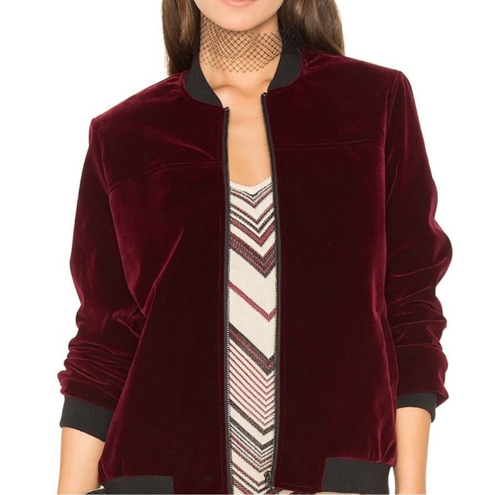 BCBGENERATION Velour Jacket size M